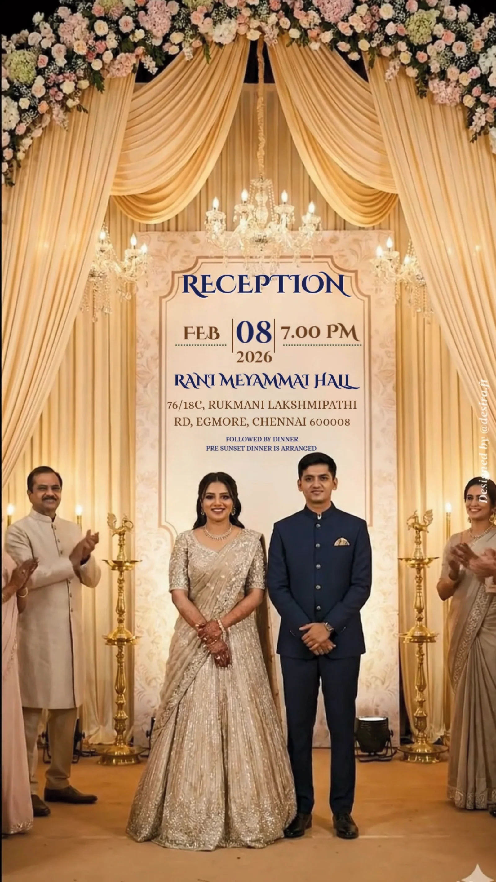 Reception from Shreyans & Varisha: tradition, framed cinematically.